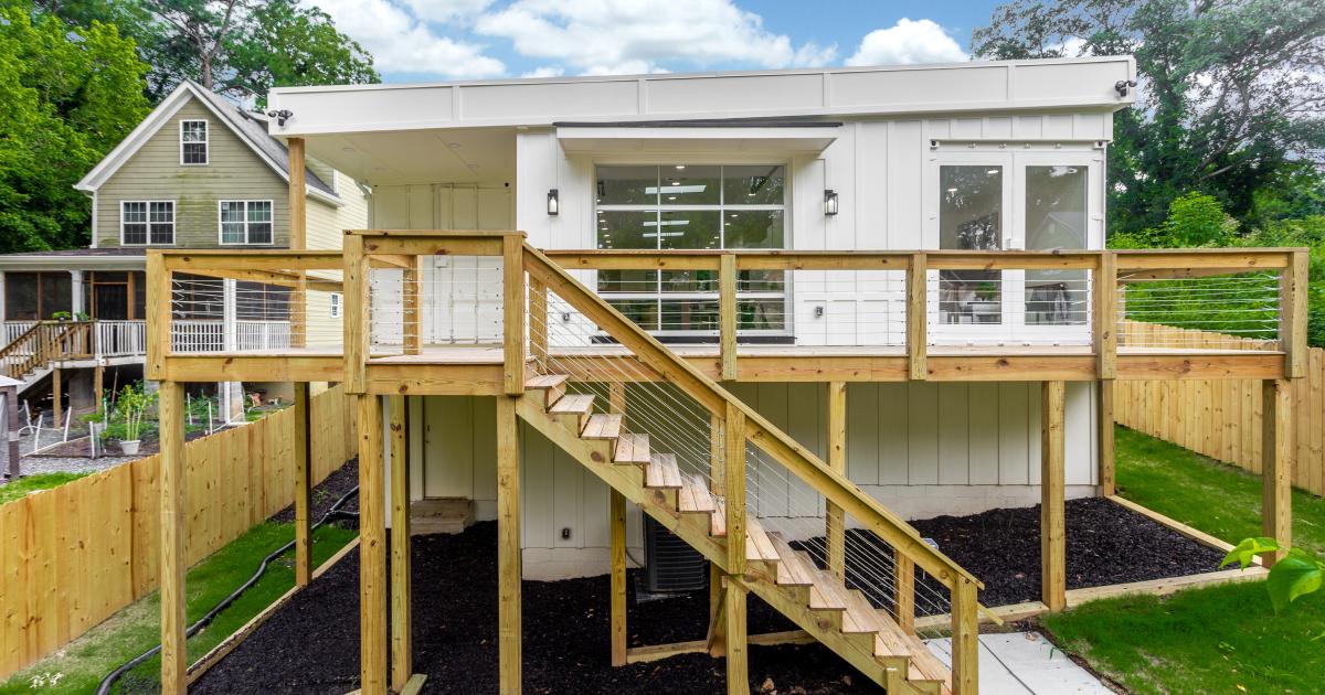 First look A full community of Westside shippingcontainer homes is
